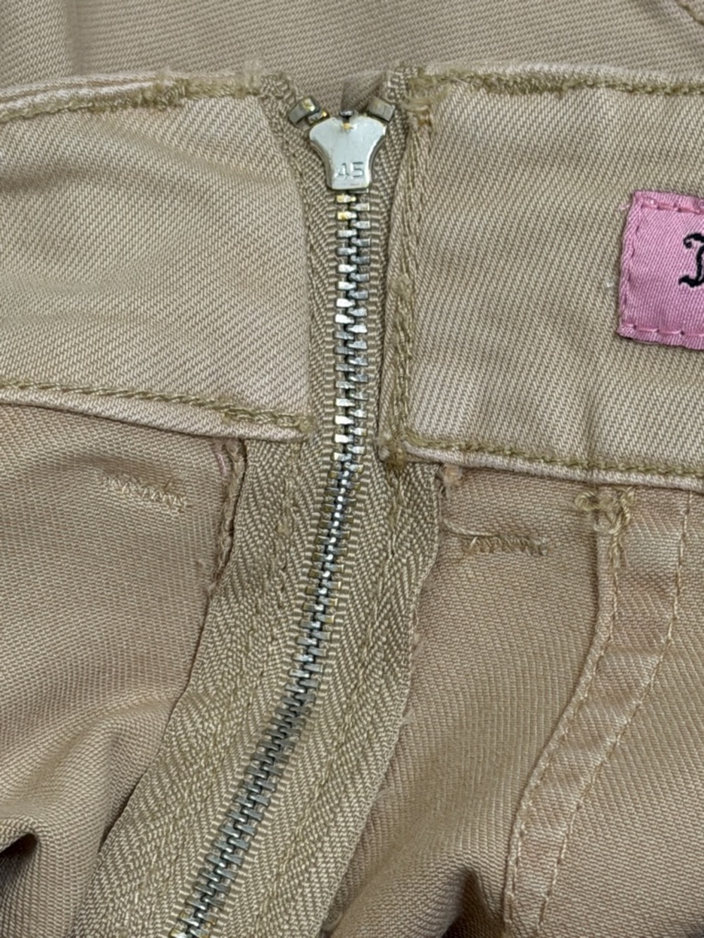 Juicy Couture Taupe Cargo Mini Skirt - Picture 6 of 15